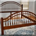 F25. Lexington Furniture Bob Timberlake Collection king bed. 